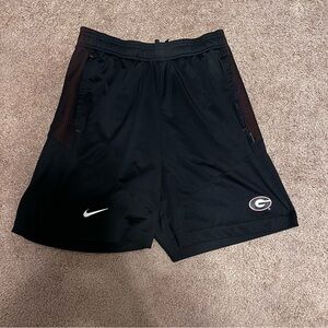 Nike UGA Georgia Bulldogs team issue on field shorts